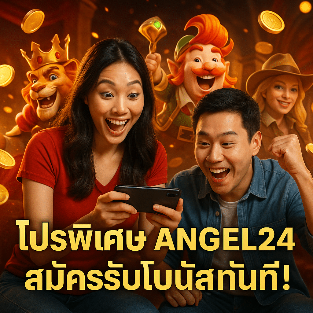โปรพิเศษ ANGEL24 สมัครรับโบนัสทันที!