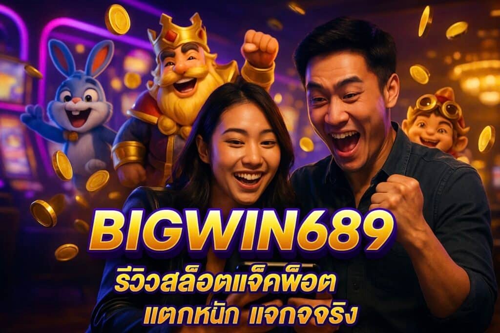 BIGWIN689 รีวิวสล็อตแจ็คพ็อต แตกหนัก แจกจริง